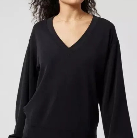 Athleta Willow V-Neck Sweatshirt - Picture 1 of 4